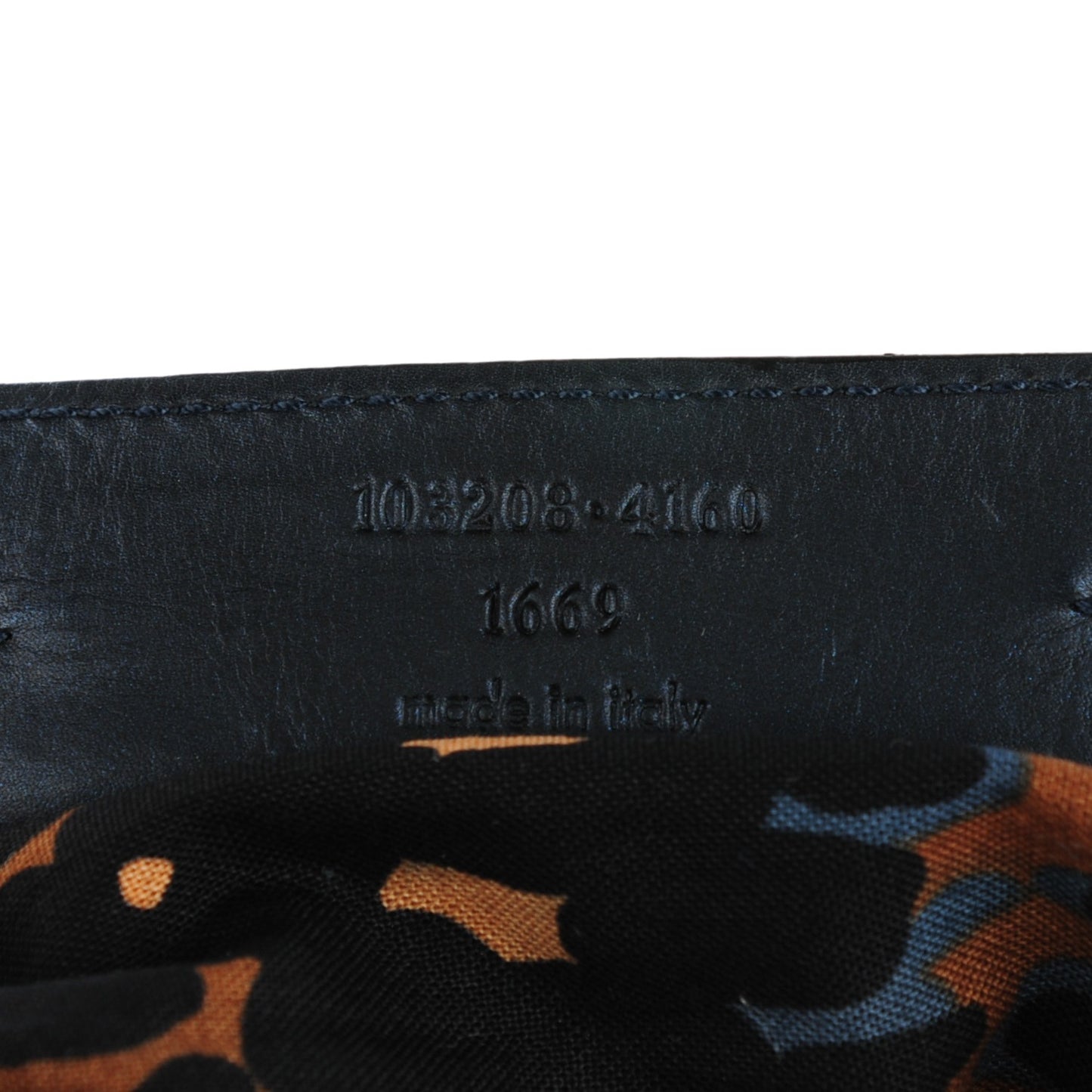 Iridescent Agneau Classic Hardware First Bleu Mineral