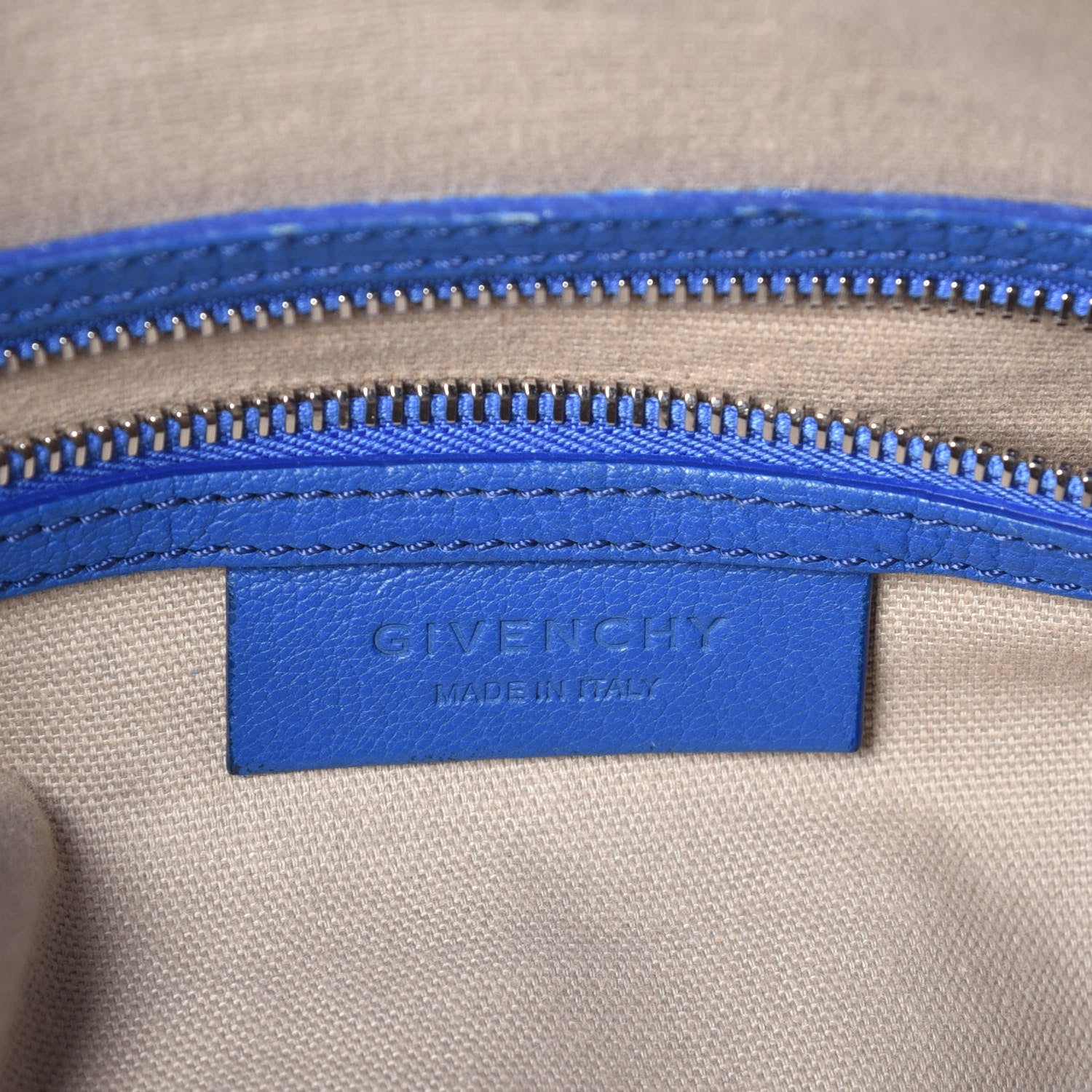 Givenchy Sugar Goatskin Small Antigona Indigo Blue 7 of 10