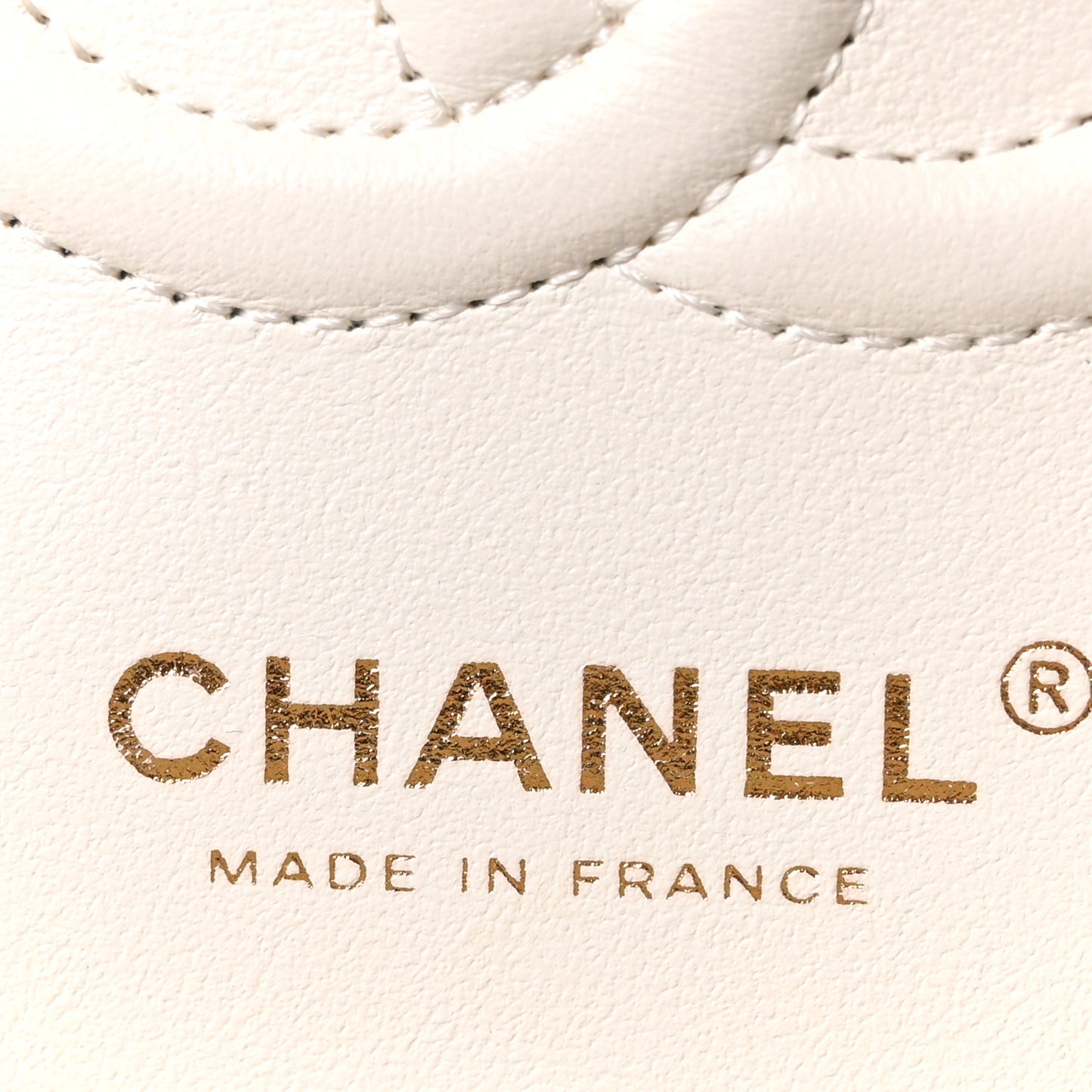 Caviar Quilted Small Double Flap White