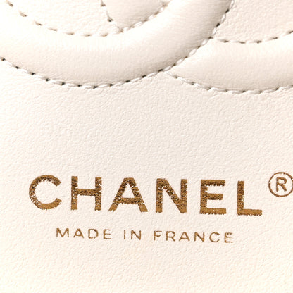 Chanel Caviar Quilted Small Double Flap White 6 of 11