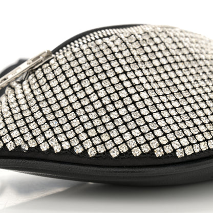 Alexander Wang Rhinestone Mesh Mini Attica Belt Bag Black 8 of 11