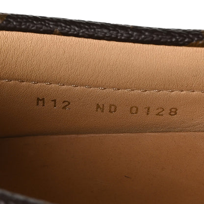 Louis Vuitton Monogram Mens Arizona Car Shoe Moccasin Loafers 12 8 of 8