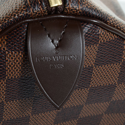 Louis Vuitton Damier Ebene Speedy 35 7 of 8