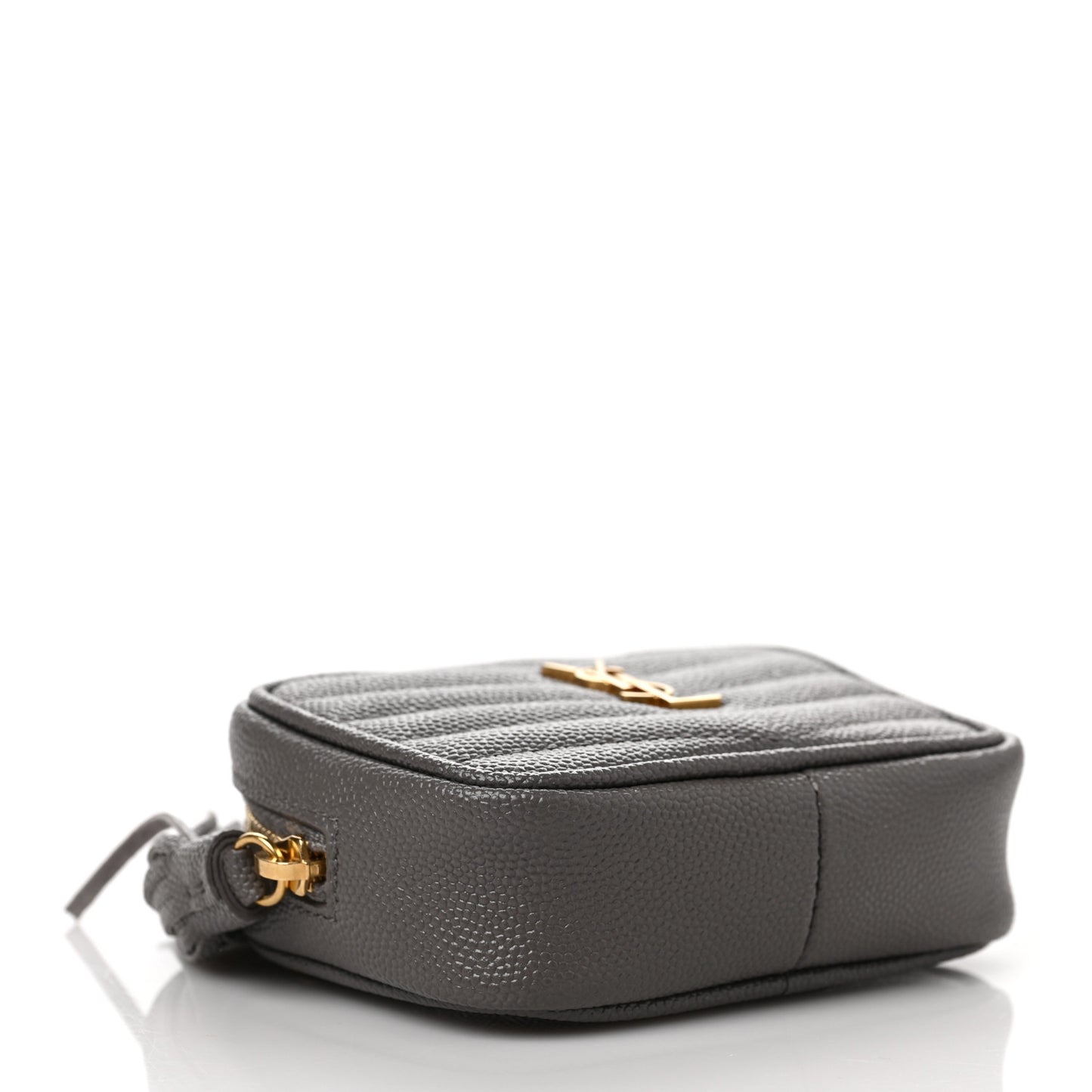 Grain De Poudre Matelasse Monogram Baby Lou Camera Bag Fog