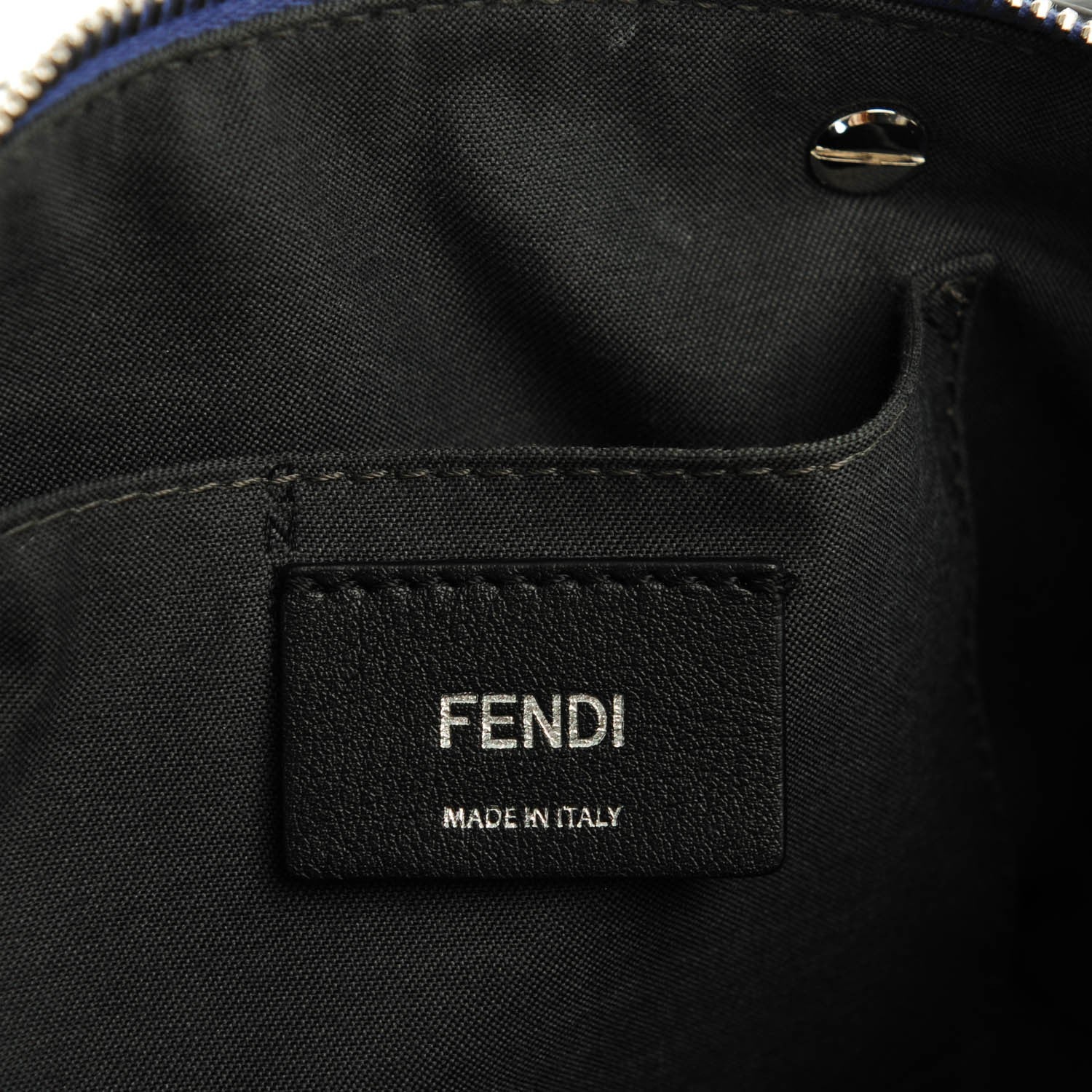 Fendi Vitello Dolce Mini By The Way Boston Bag Viola Cassis 9 of 18