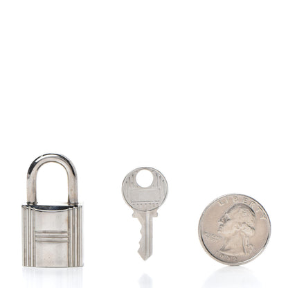 Hermes Palladium Cadena Lock and Key Set 2 of 7