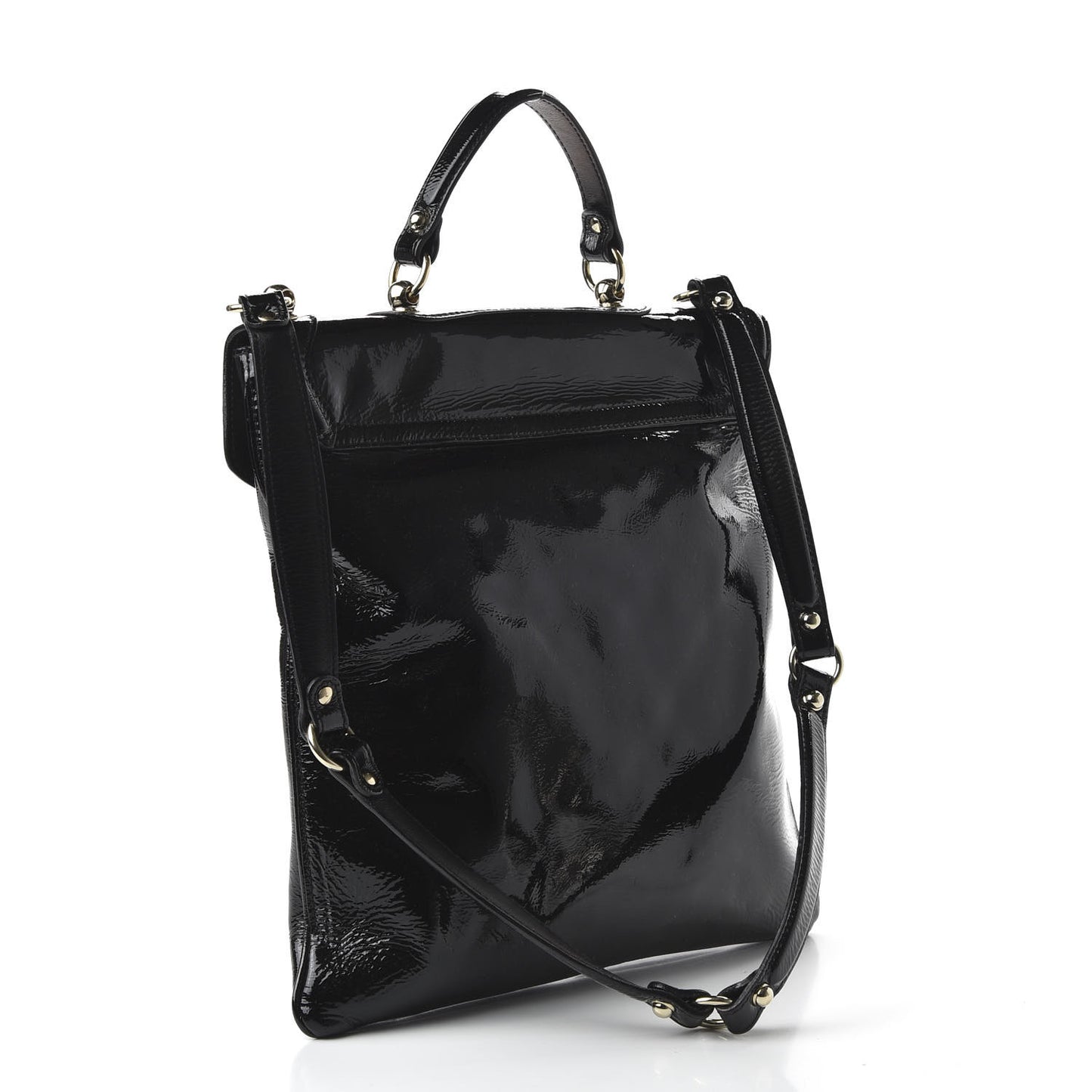 Patent Britt Messenger Bag Black