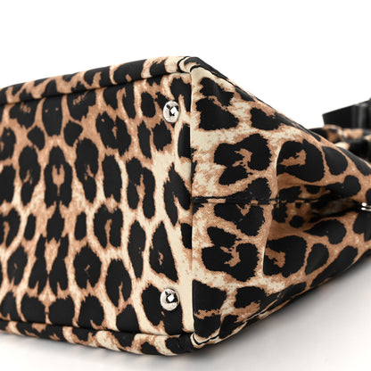 Prada Canapa Stampada Leopard Small Tote Avorio 9 of 9