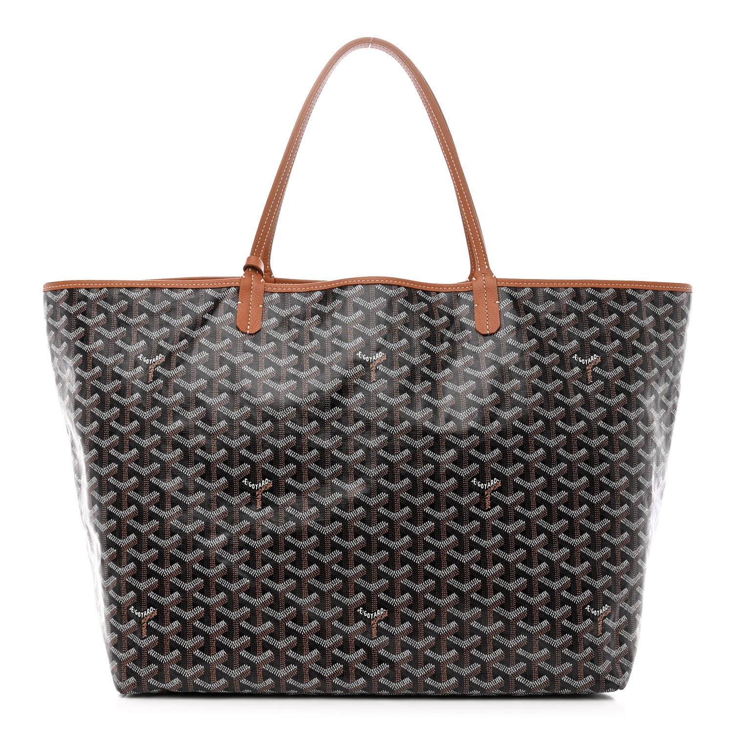 Goyard Goyardine Saint Louis GM Black Gold 3 of 12