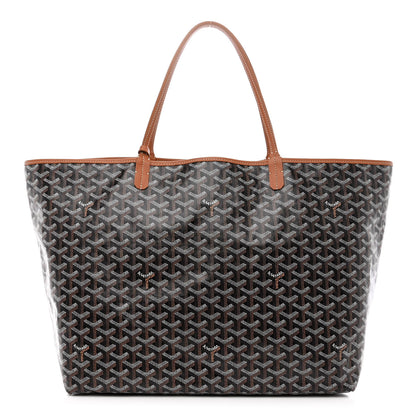 Goyard Goyardine Saint Louis GM Black Gold 3 of 12
