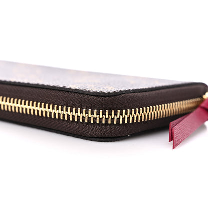 Louis Vuitton Monogram Clemence Wallet Fuchsia 10 of 10