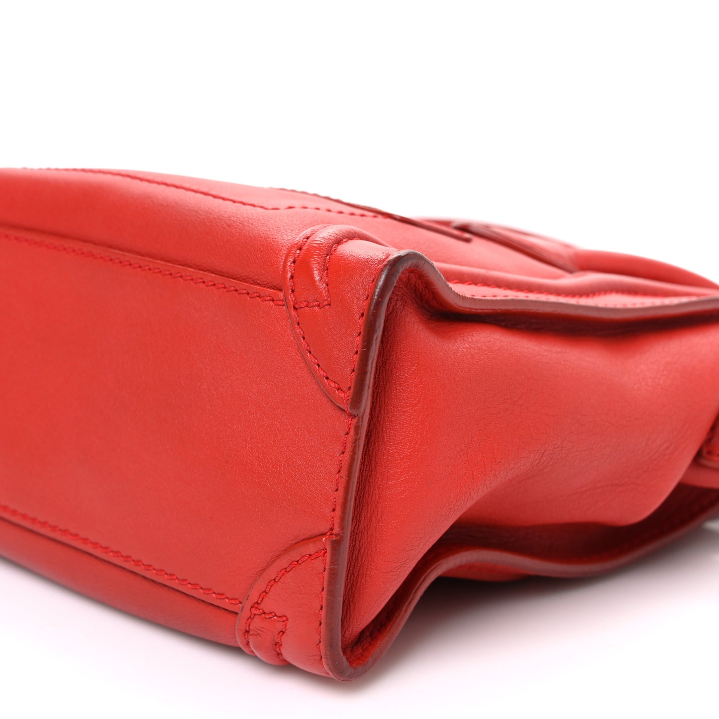 Smooth Calfskin Nano Luggage Red