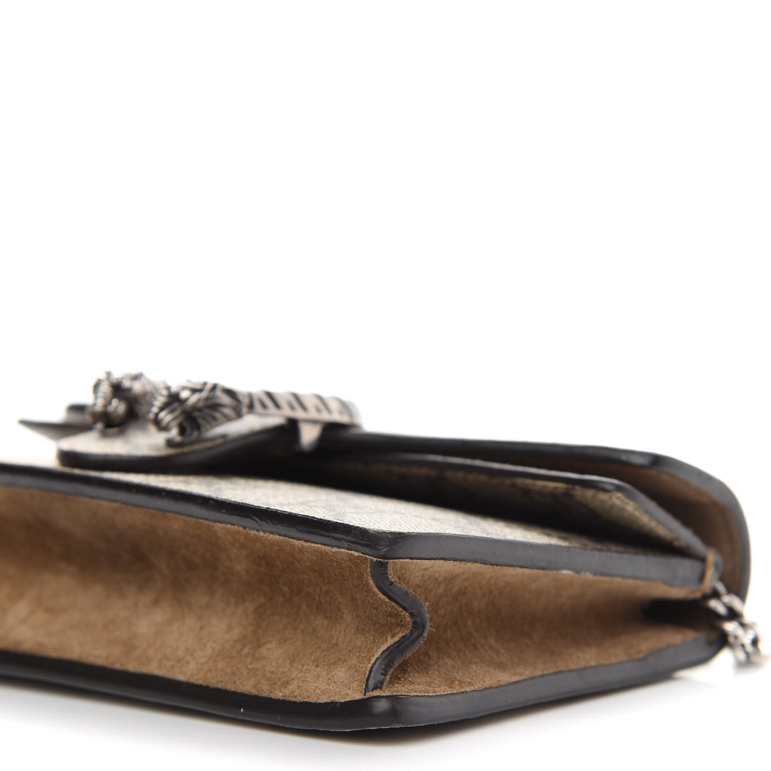 Gucci GG Supreme Monogram Super Mini Dionysus Shoulder Bag Taupe 8 of 12