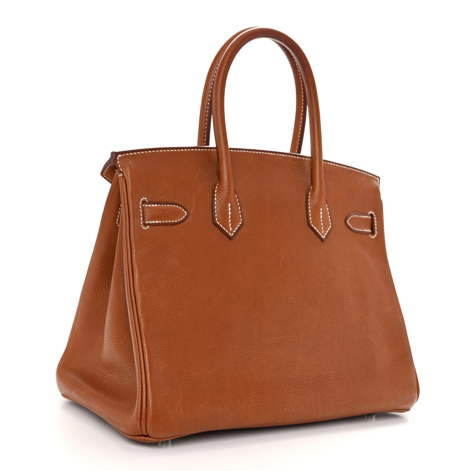 Hermes Natural Barenia Faubourg Birkin 30 Fauve 3 of 17