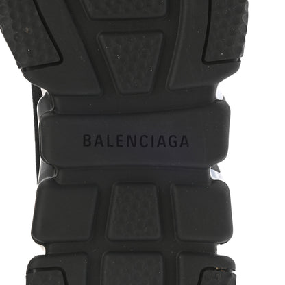 Balenciaga Neoprene Knit Womens Speed Graffiti Sneakers 36 Black White 6 of 10