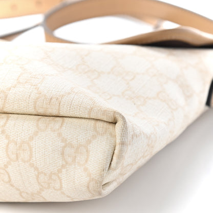 Gucci GG Plus Monogram Small Flap Messenger Bag White 9 of 9