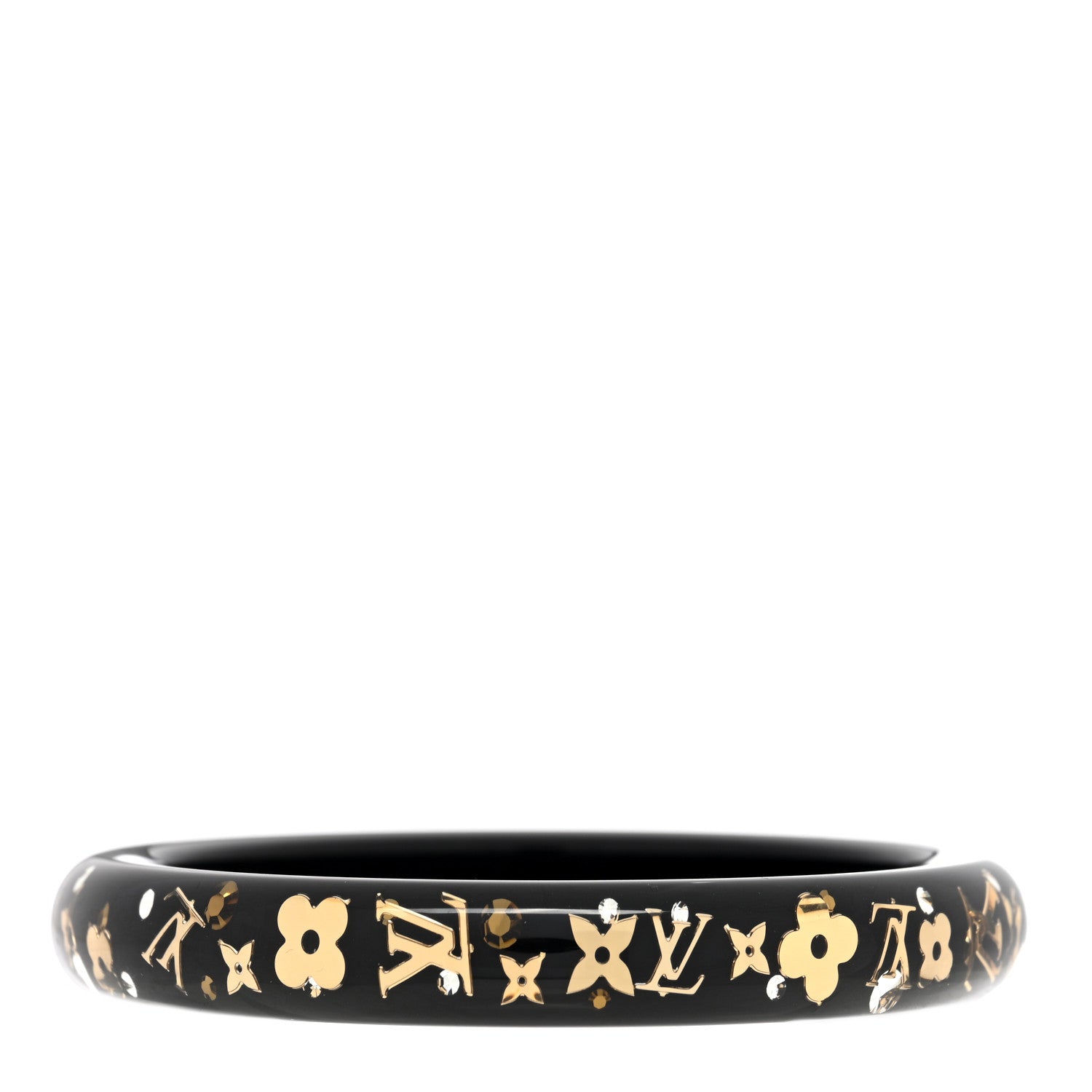 Louis Vuitton Resin Swarovski Small Inclusion Bracelet 3 of 4