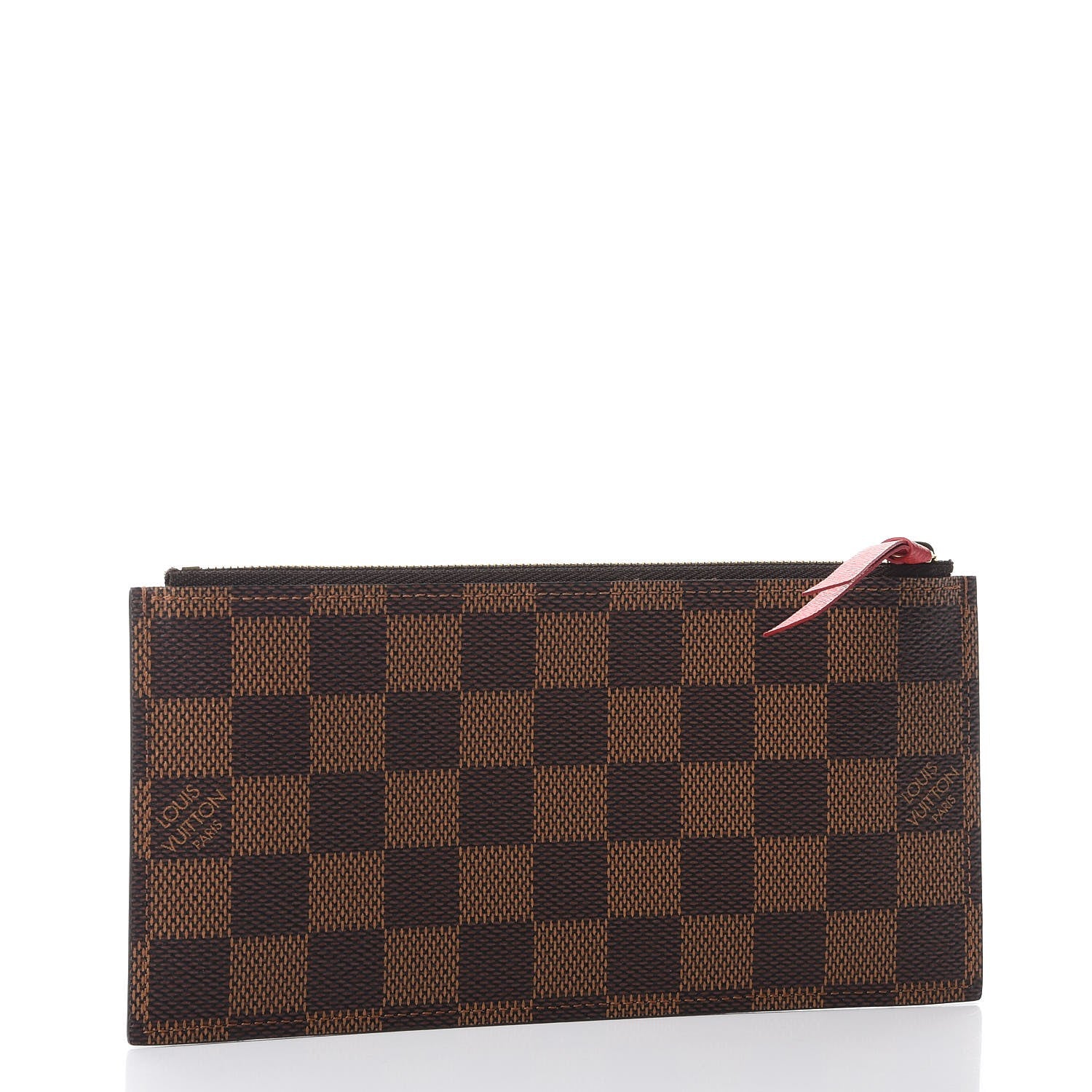 Louis Vuitton Damier Ebene Felicie Chain Wallet Zippered Insert 3 of 6
