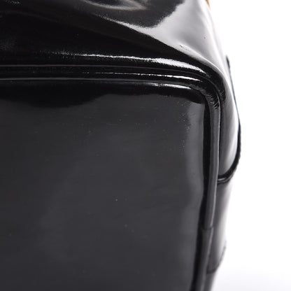 Chanel Patent Vanity Cosmetic Case Black 16 of 16