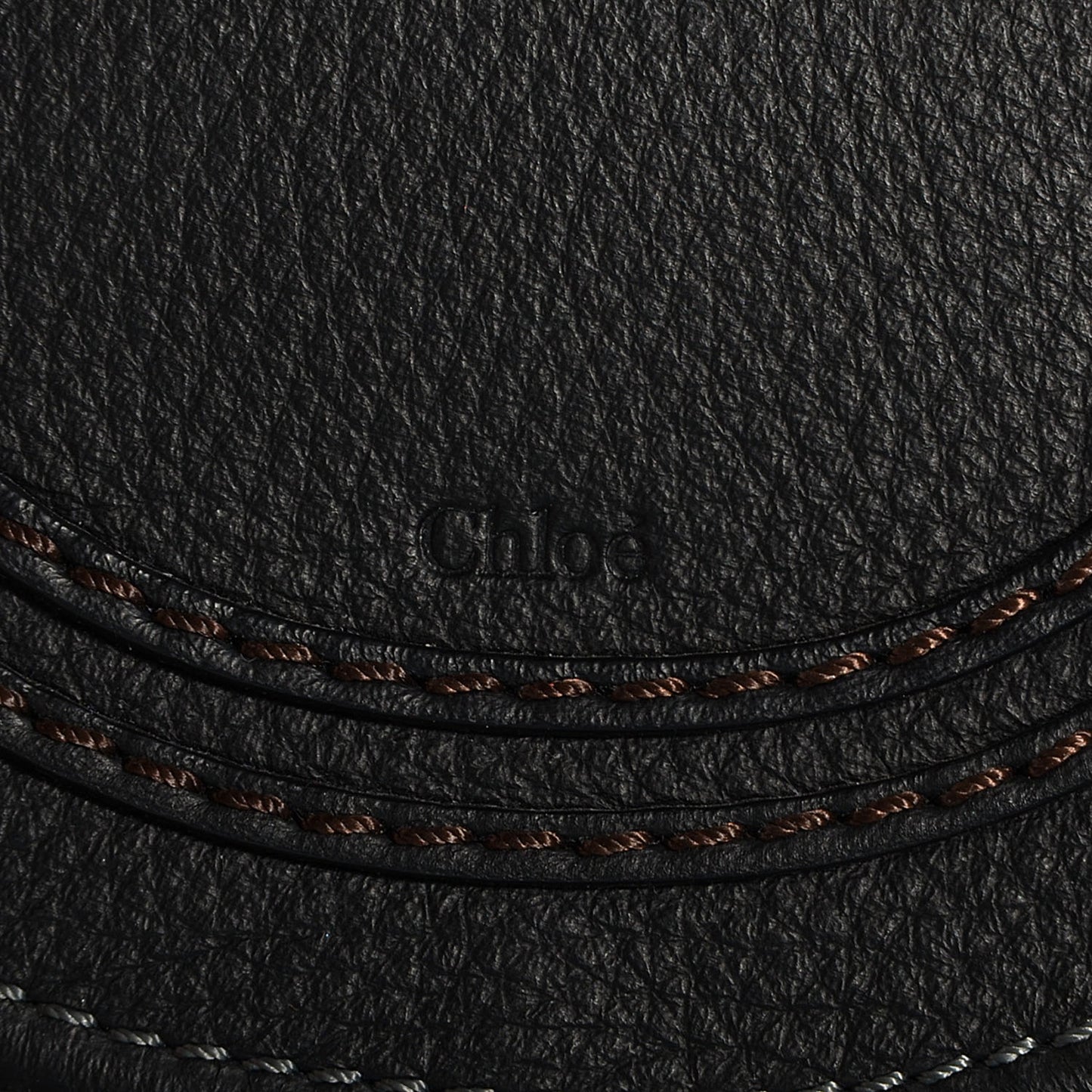 Calfskin Mini Marcie Round Crossbody Bag Black