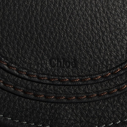 Chloe Calfskin Mini Marcie Round Crossbody Bag Black 8 of 8