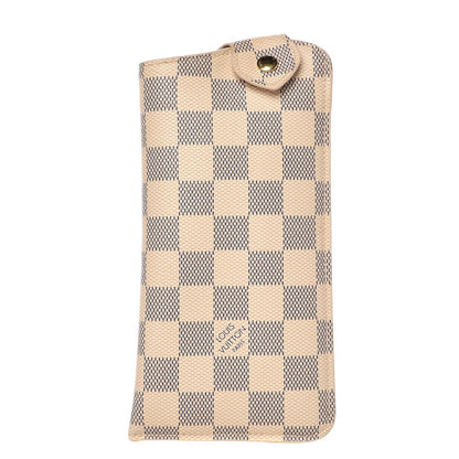 Louis Vuitton Damier Azur Sunglasses Case MM 1 of 6