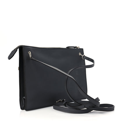 Fendi Vitello Dolce Studded Mini 2Jours Pouch Anthracite Multicolor 3 of 8