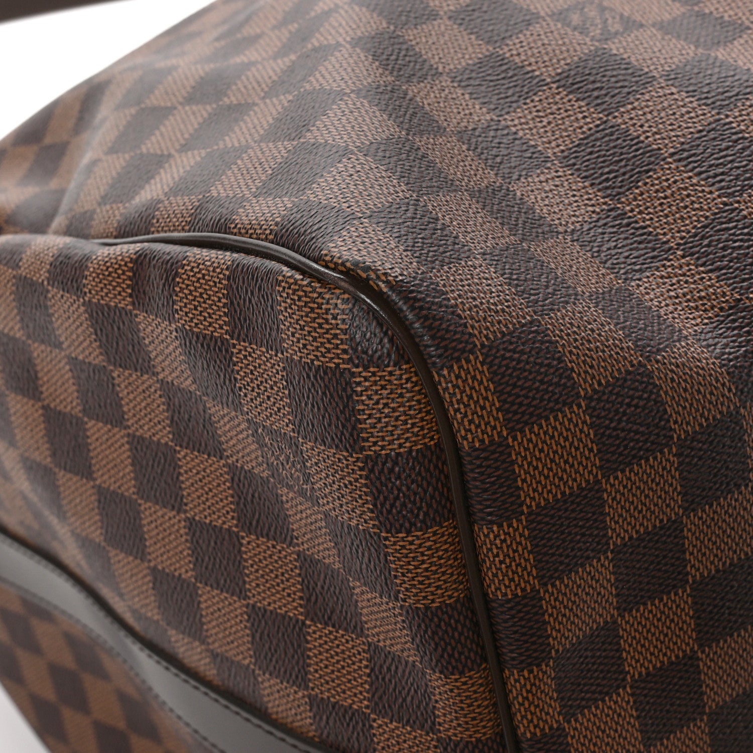 Louis Vuitton Damier Ebene Keepall Bandouliere 55 10 of 12