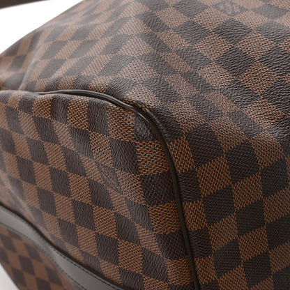 Louis Vuitton Damier Ebene Keepall Bandouliere 55 10 of 12