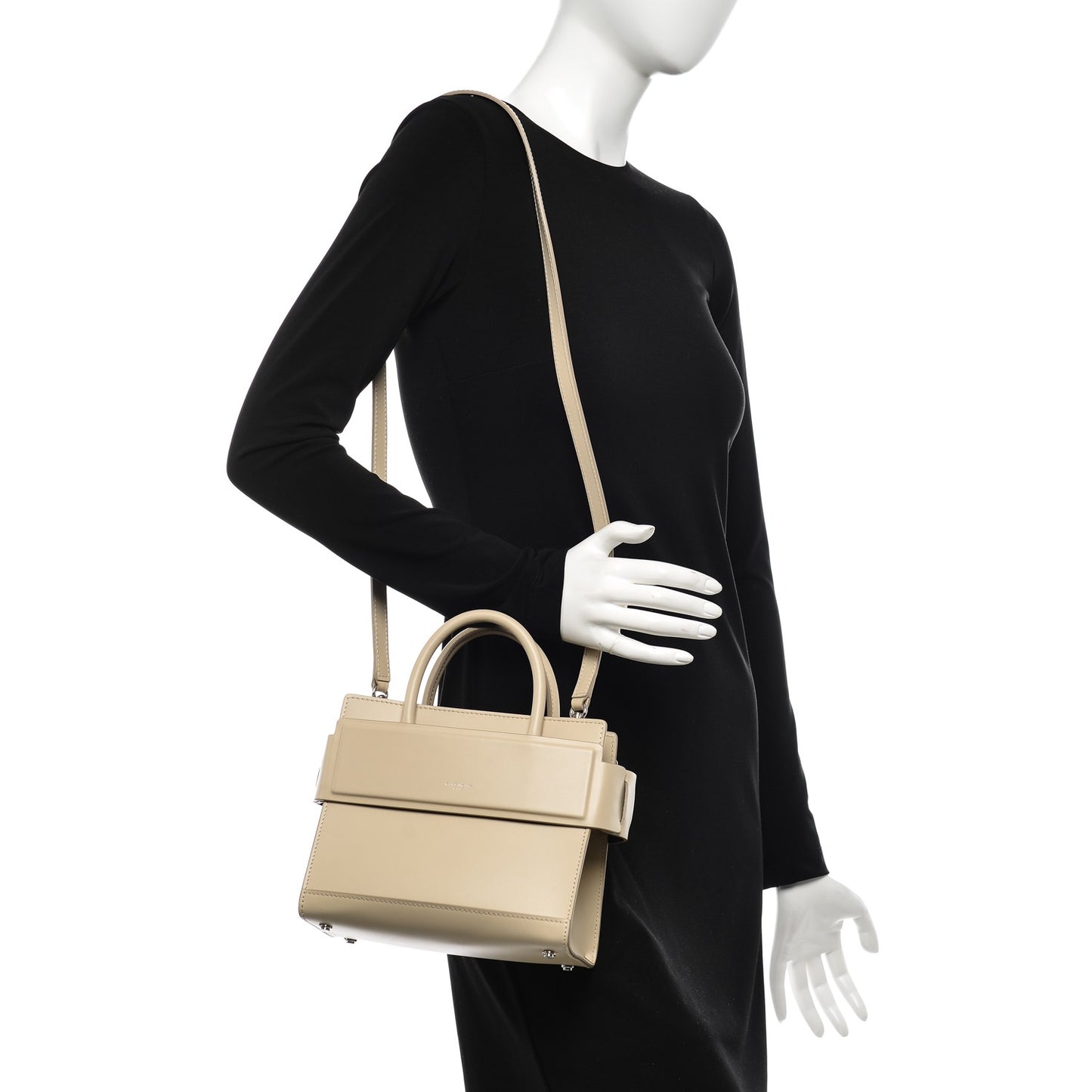 Smooth Calfskin Mini Horizon Satchel Skin