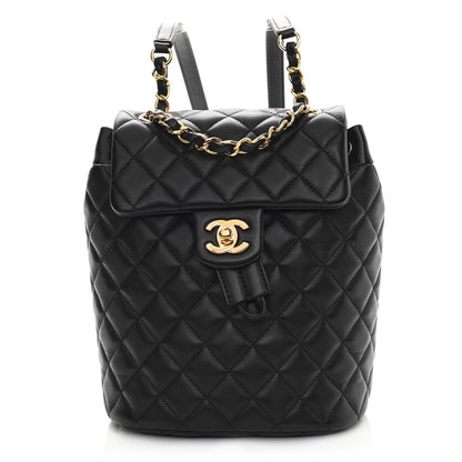 Chanel Lambskin Quilted Mini Urban Spirit Backpack Black 1 of 10