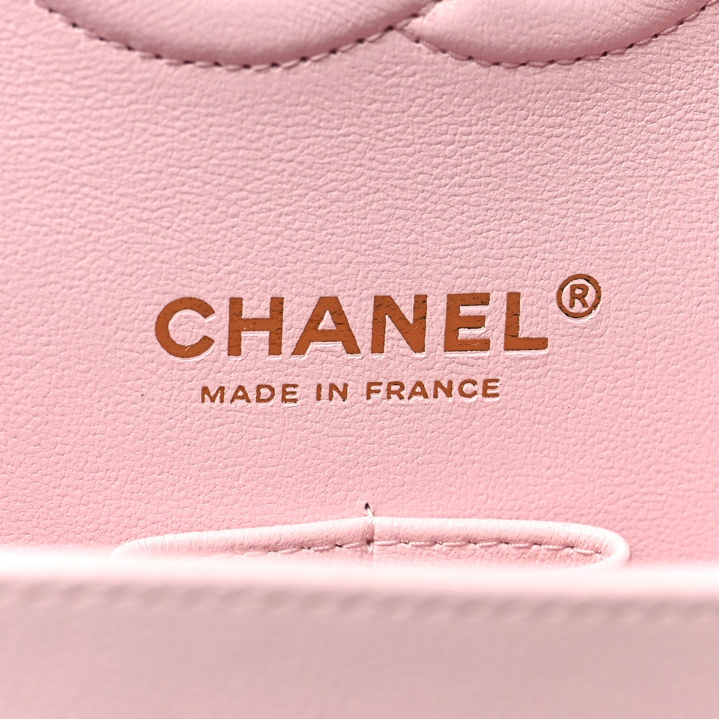 Caviar Quilted Medium Double Flap Light Pink
