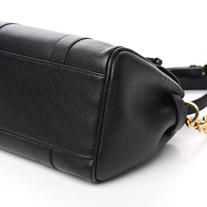 Mulberry Natural Vegetable Tanned Small Bayswater Black 8 of 9
