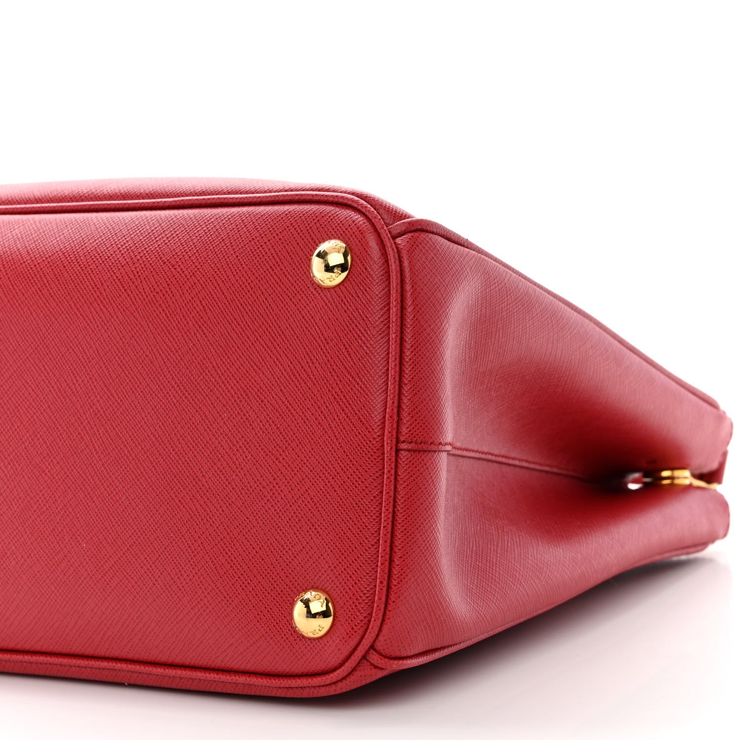 Prada Saffiano Medium Galleria Double Zip Tote Fuoco 12 of 14