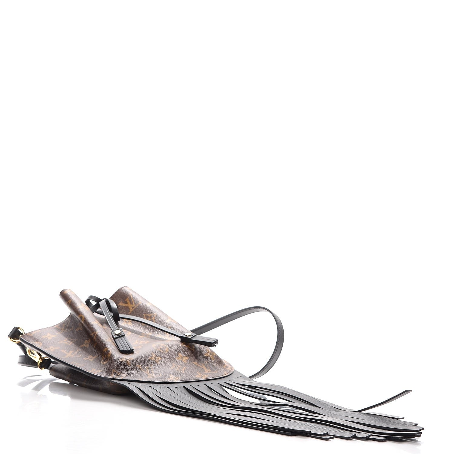 Louis Vuitton Monogram Fringed Noe 5 of 7