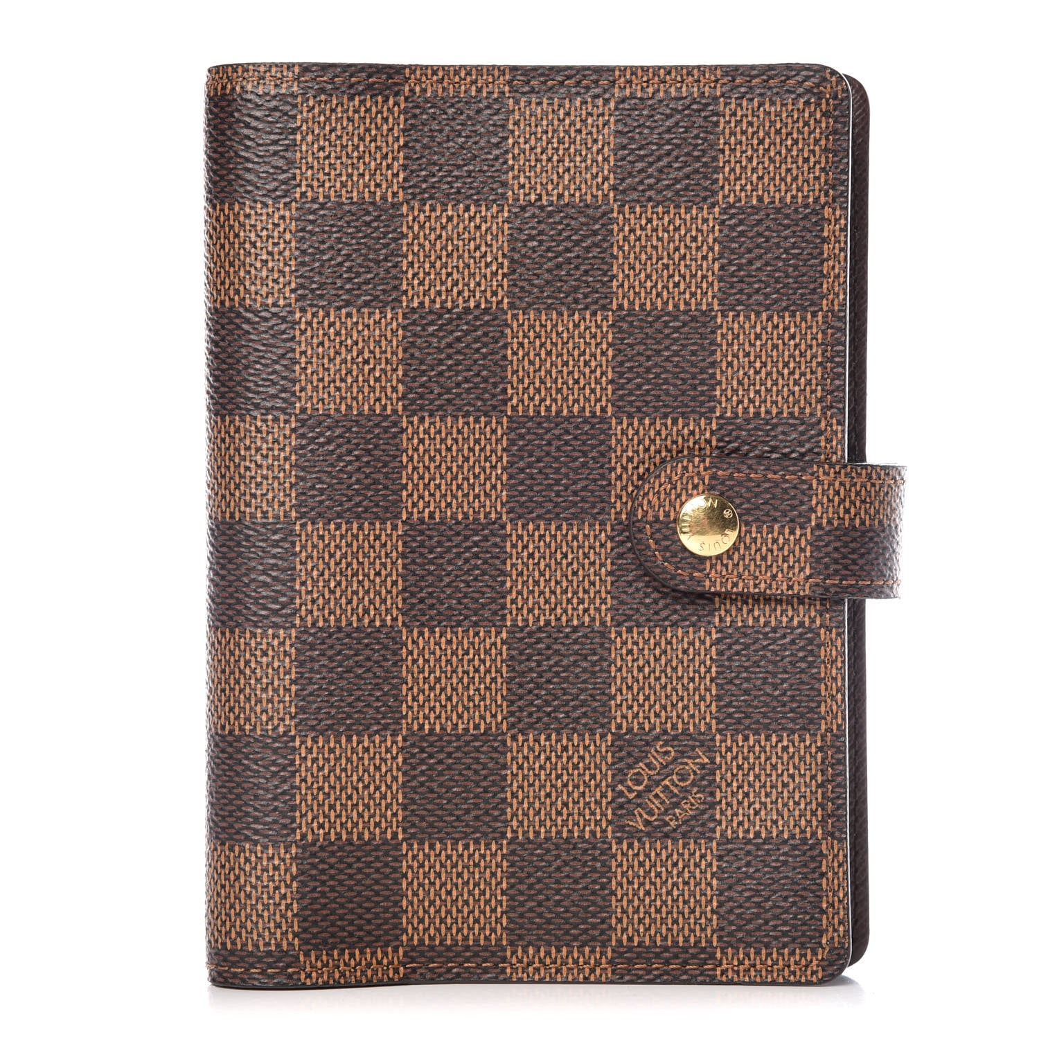 Louis Vuitton Damier Ebene Small Ring Agenda Cover 1 of 6