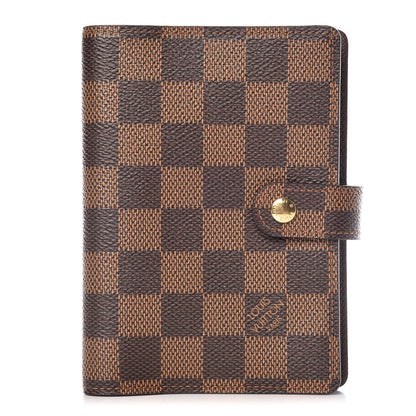 Louis Vuitton Damier Ebene Small Ring Agenda Cover 1 of 6