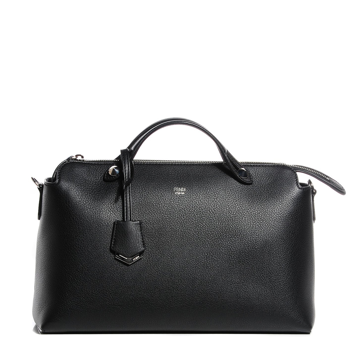 Vitello Dolce Large By The Way Boston Bag Black