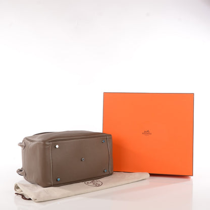 Hermes Taurillon Clemence Lindy 34 Etoupe 4 of 15