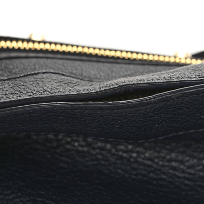 Balenciaga Chevre Gold Metallic Edge Hardware Town Bleu Nuit Dark Sea 14 of 15