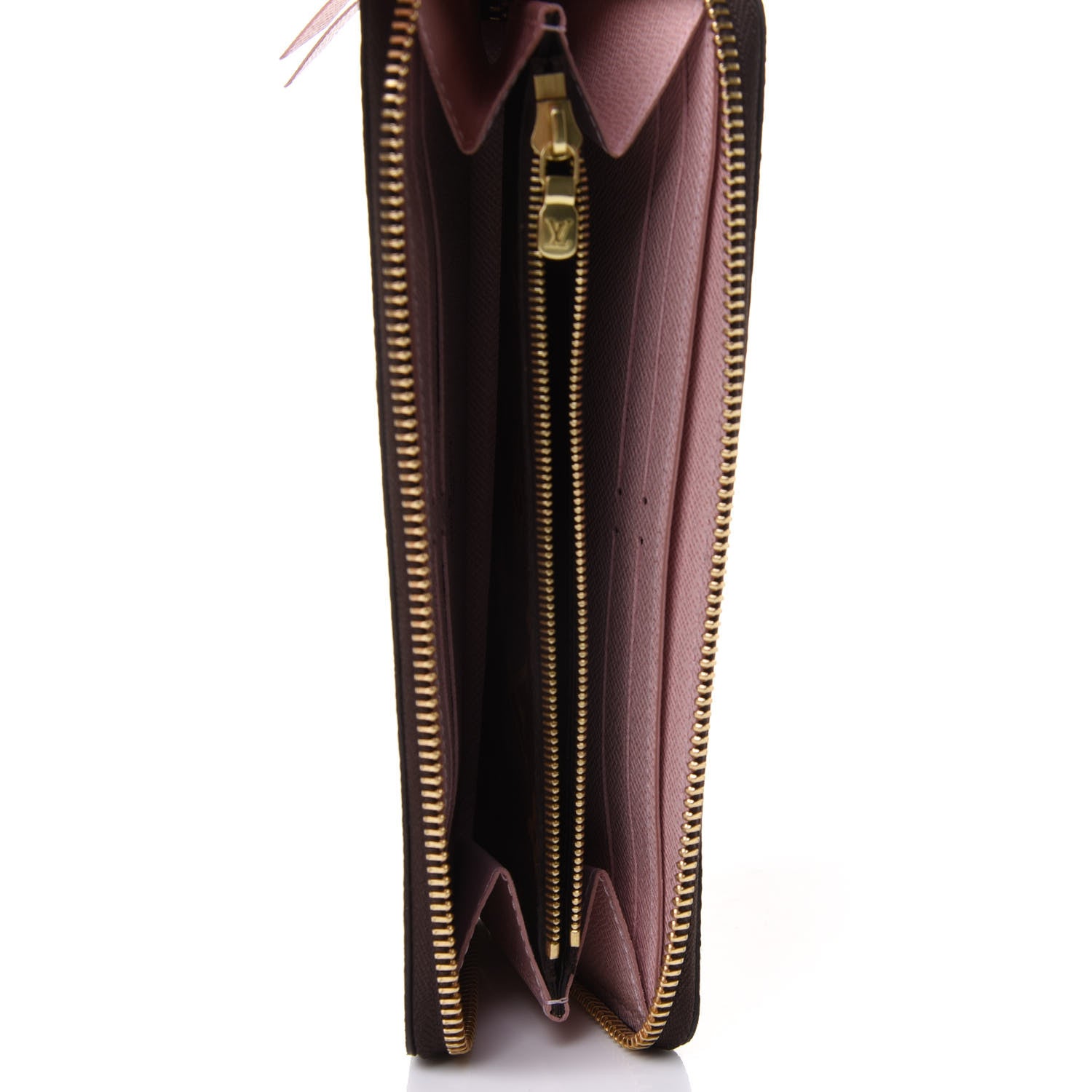 Louis Vuitton Monogram Clemence Wallet Rose Ballerine 5 of 8