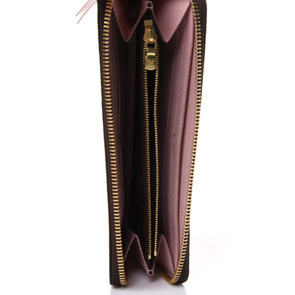 Louis Vuitton Monogram Clemence Wallet Rose Ballerine 5 of 8