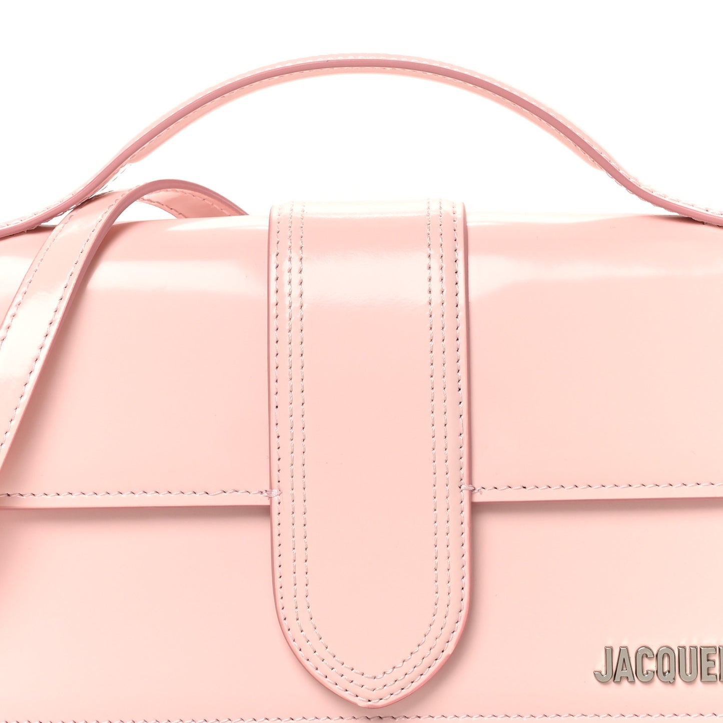 Glazed Calfskin Le Grand Bambino Pale Pink