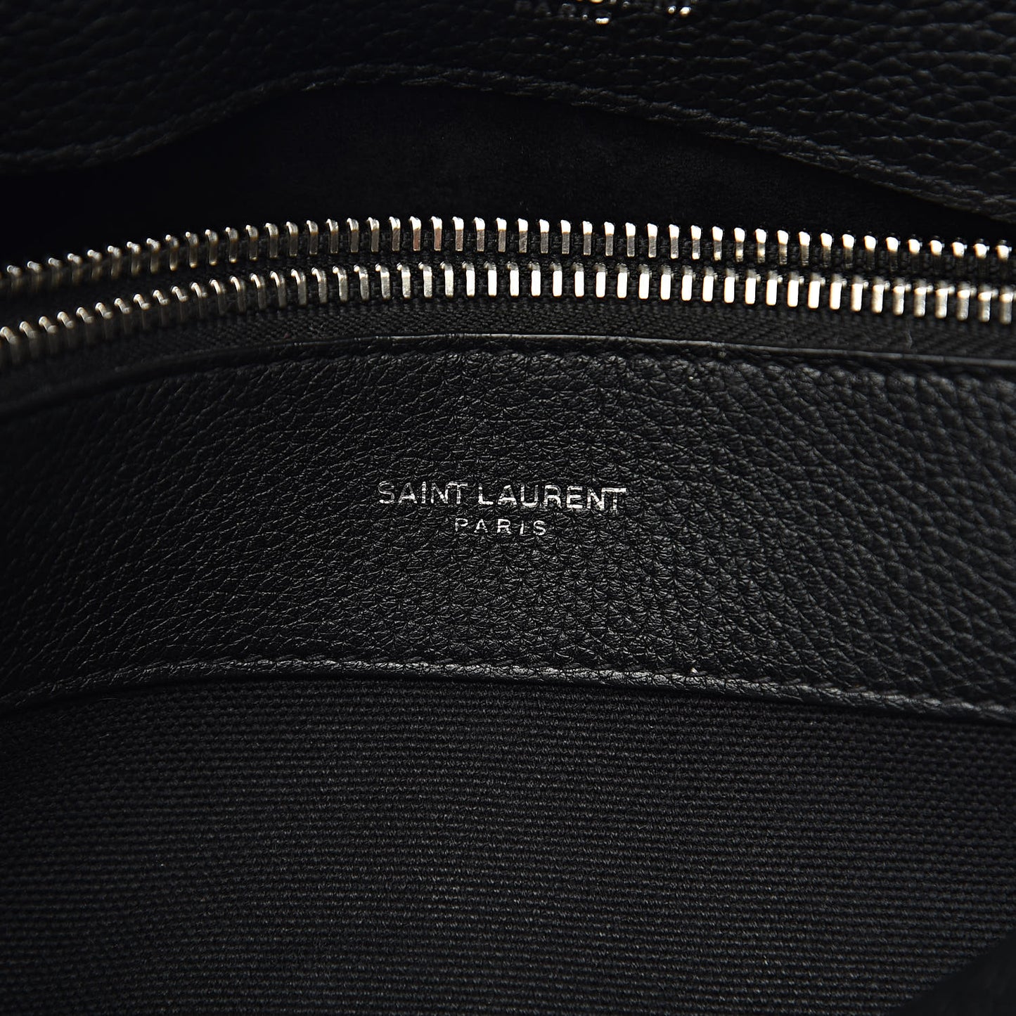 Grained Calfskin Baby Sac De Jour Souple Black