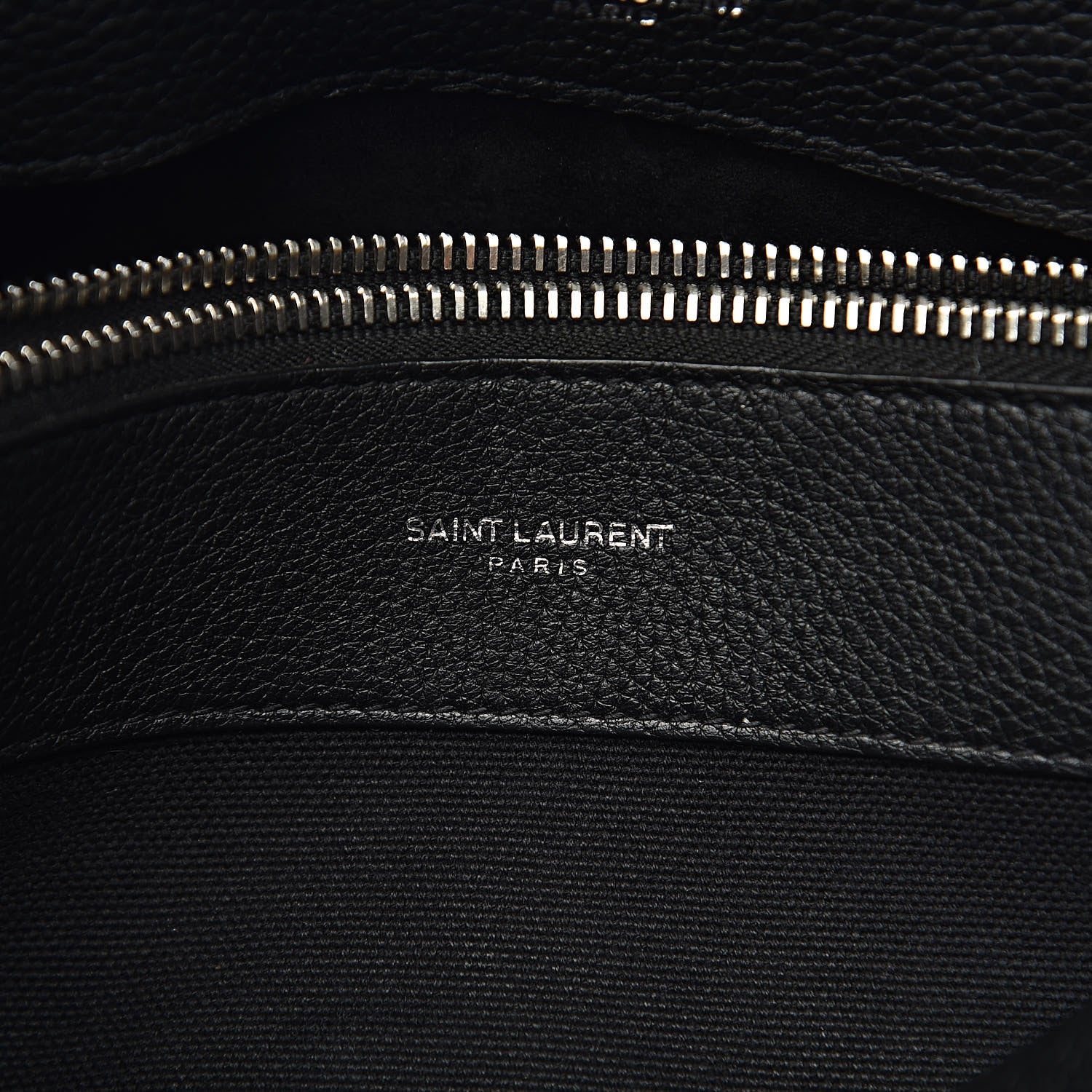 Saint Laurent Grained Calfskin Baby Sac De Jour Souple Black 7 of 13