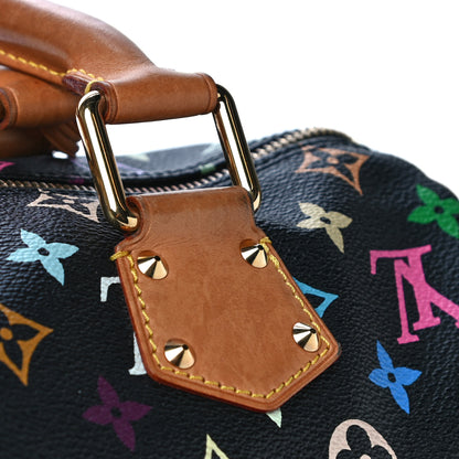 Louis Vuitton Monogram Multicolor Speedy 30 Black 18 of 29