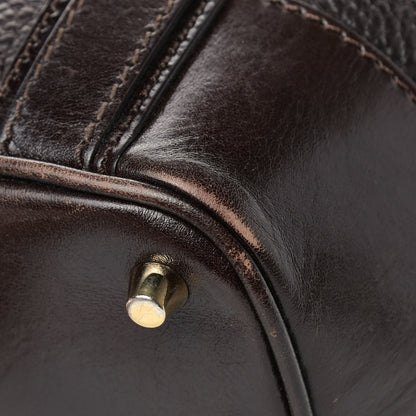 Burberry Grainy Calfskin Medium Golderton Tote Dark Chocolate 13 of 18