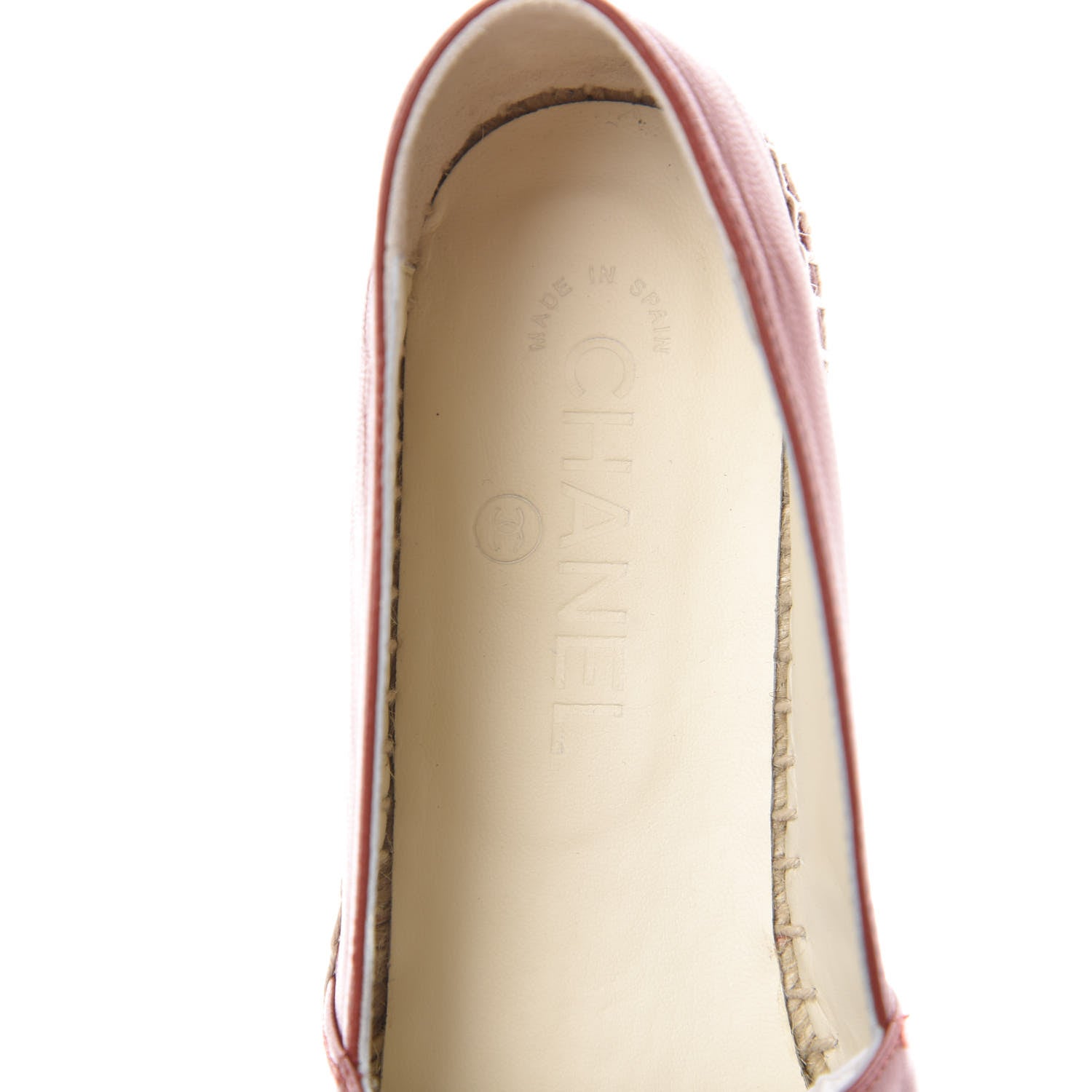 Chanel Lambskin CC Espadrilles 40 Brown 8 of 11