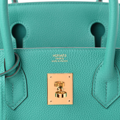 Hermes Togo Birkin 30 Vert Verone 7 of 10