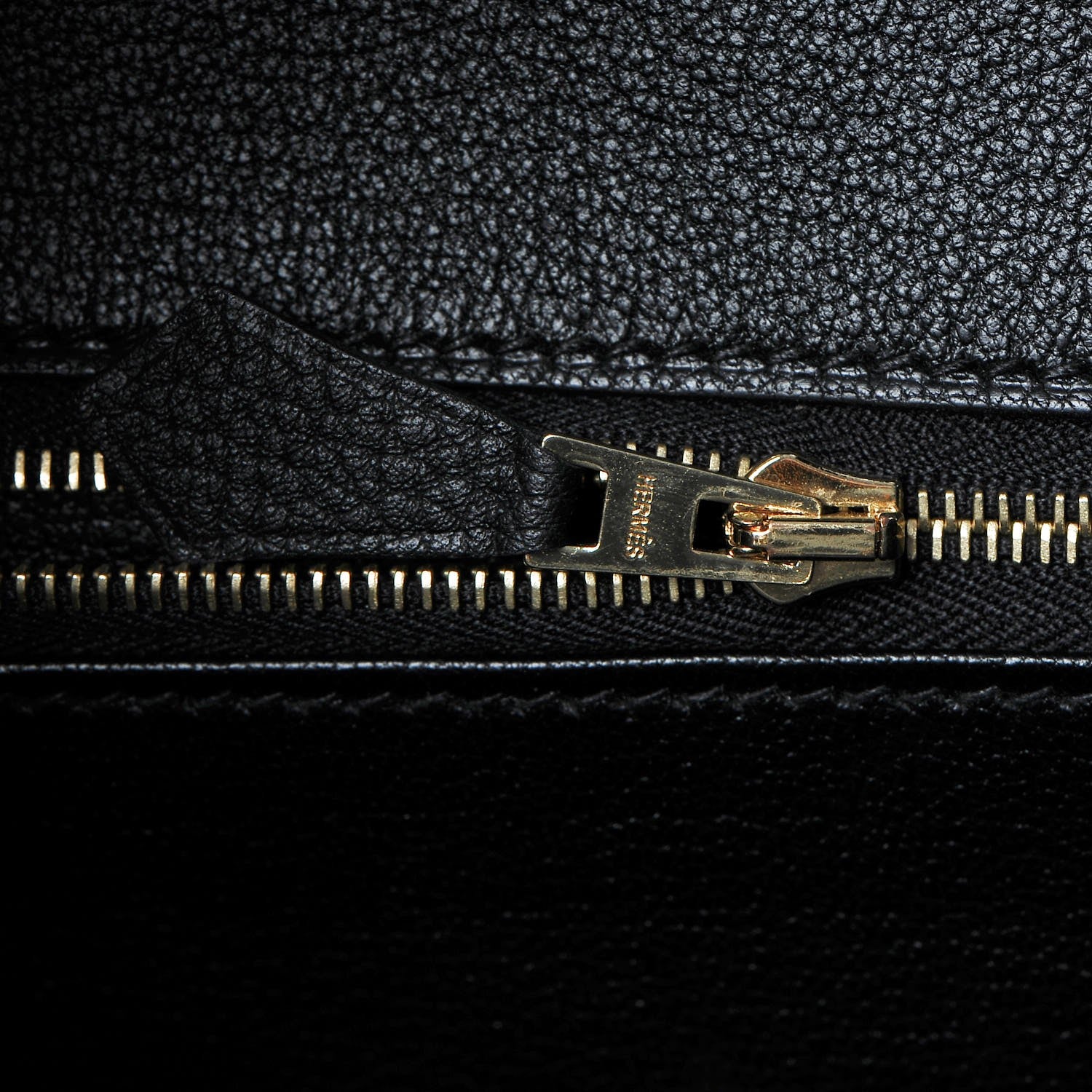 Hermes Togo Birkin 25 Black 12 of 34